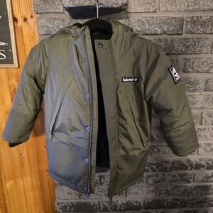 Timberland Kids Green Puffer Jacket